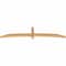 Ekena Millwork Bellingham Timber Gable Bracket, Western Red Cedar, 96"W x 20"H x 3 1/2"D x 3 1/2"F, 5/12 Pitch GBW096X20X0404BEL00SWR - alternate 4